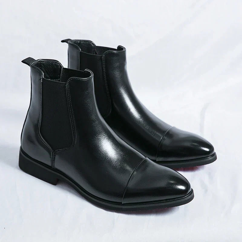 Joaquin | Men's Chelsea Pull-On Dress Boots
